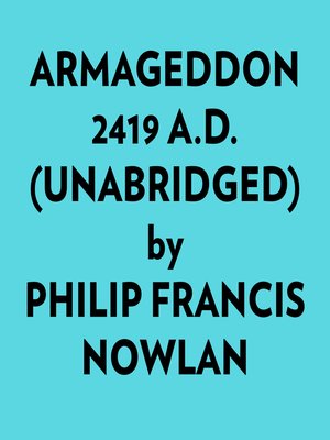 cover image of Armageddon 2419 A.d. (Unabridged)